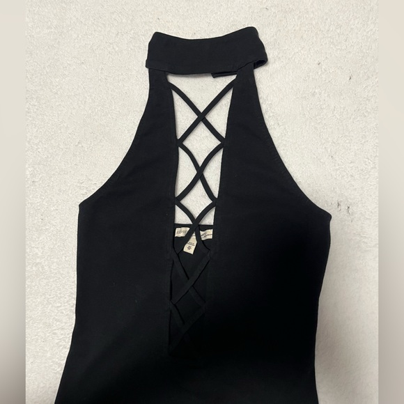 EXPRESS High Neck Bodysuit - Picture 3 of 5